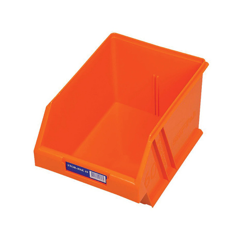 Fischer Stor-Pak 60 Bin Orange F1H-063O - Box of  6