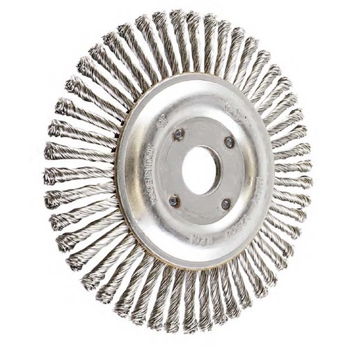 Rocket Stainless Steel Twist Knot Wheel 125mm UZ125SS