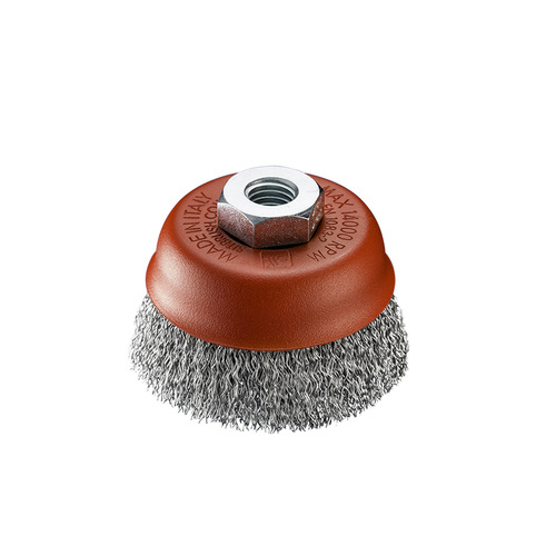 SIT Steel Crimped Cup Brush 75mm x M10  BT80.02