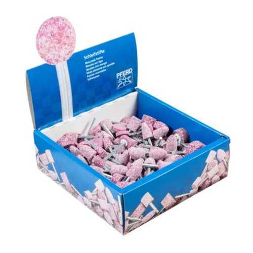 Pferd Mounted Point Assorted 33930001 - 100pcs./Set