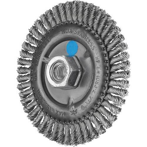 Pferd Wheel Brush Twist Knot Pipeliner Inox 125 x 6mm/M14 43302507