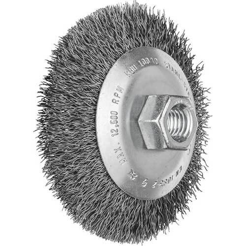 Pferd Flared Cup Brush Crimped Steel KBU 100 x 10mm 43316001