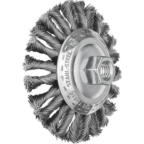 Pferd Flared Cup Brush Twist Knot Combitwist KBG 125 x 15mm/M14 43317011