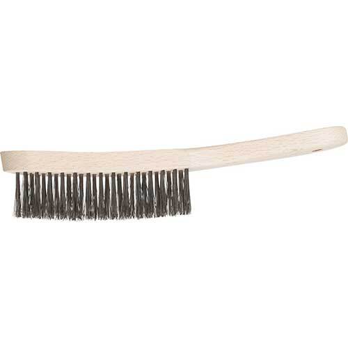 Pferd Converged Hand Scratch Brush Inox Wooden Body 290mm HBK ST 43676003 - Pack of 10