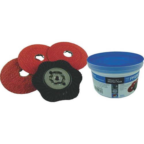 Pferd 75520199 Combiclick 100mm (4") Starter Pack With Reusable Container - 4/Pack