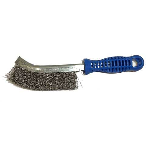 Pferd Curved Hand Scratch Brush Economy Inox Stainless 265mm 43740045