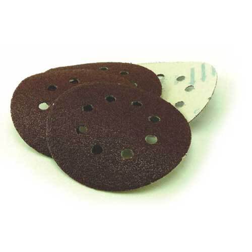 Pferd Velstick Paper Disc 8 Hole Al Oxide 125mm 150 Grit 75600742 - Pack of 100