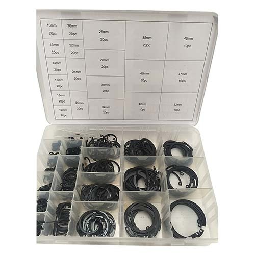 Workshop Buddy Internal Circlip Grab Kit (10mm - 52mm), 360 Pieces