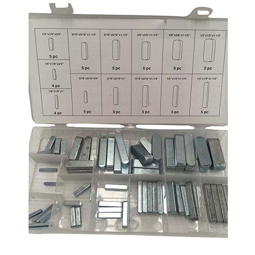 Work Shop Buddy Machinery Key Imperial Grab Kit (1/4x3/4" - 1/4x1-1/2"), 60 Pcs