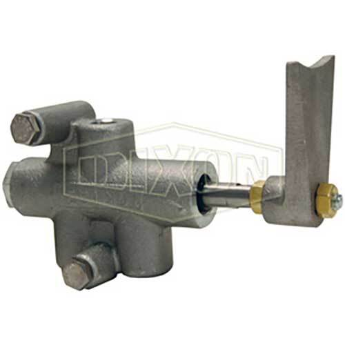 Dixon Air Interlock Valve Paddle Plunger Pneumatic - Aluminum, Baylast Seal