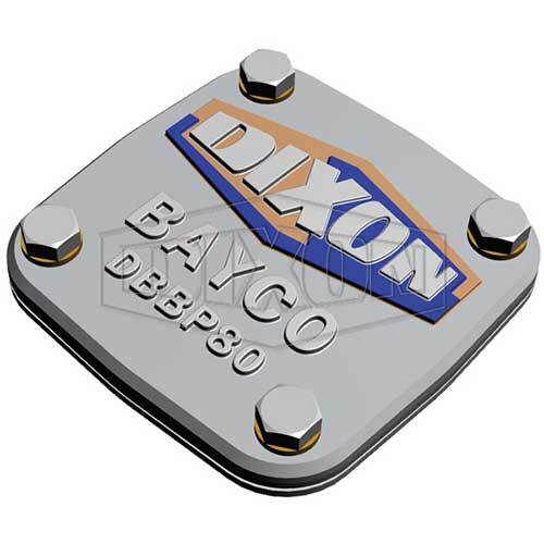 Dixon Dip / Fill Blank Plate Kit - Aluminum