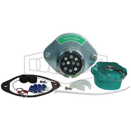 Dixon Replacement Face Plate Assembly Stainless Steel Nose Cone, Blue Optic Cap