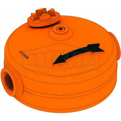 Dixon Minsup Air Operated Lubricator 1" BSP Fixed Jet