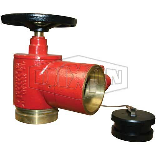 Dixon Fire Hydrant Landing Valve 65mm BSP Threaded x BI WA DR Brass
