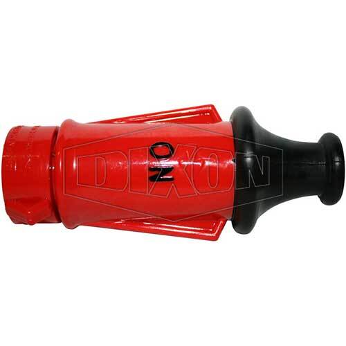 Dixon Hose Reel Twist Spray Nozzle 3/4" Thread Size Rubber Gasket