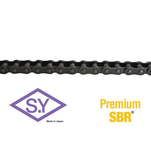 SY 05B-1 BS Roller Chain Simplex 8mm Pitch - Box of 10 Foot