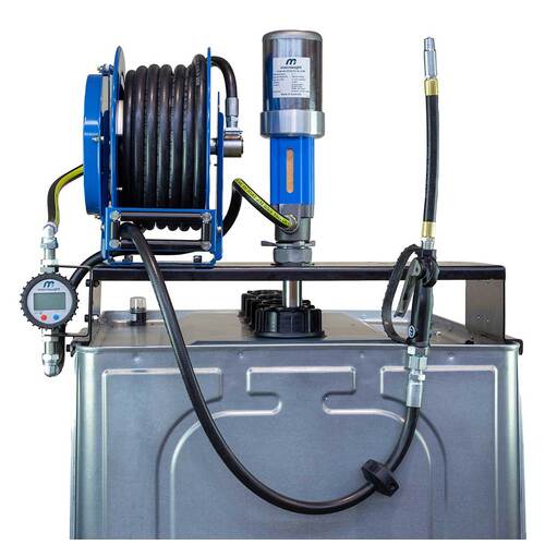 Macnaught OTSB Tank 400L W/ R Series Oil Pump, Reel & Inline Meter