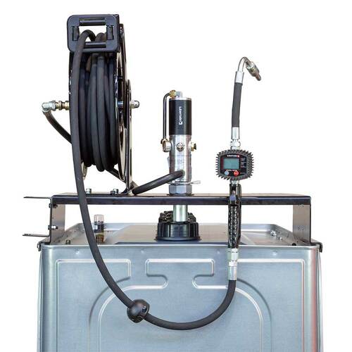 Macnaught OTL1215-L5E700 OTSB Tank 750L W/ Lubemate Oil Pump, Reel & Metered Gun