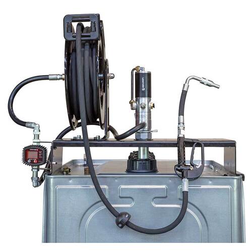 Macnaught OTSB Tank 1000L W/ Lubemate Oil Pump, Reel & Digital Inline Meter