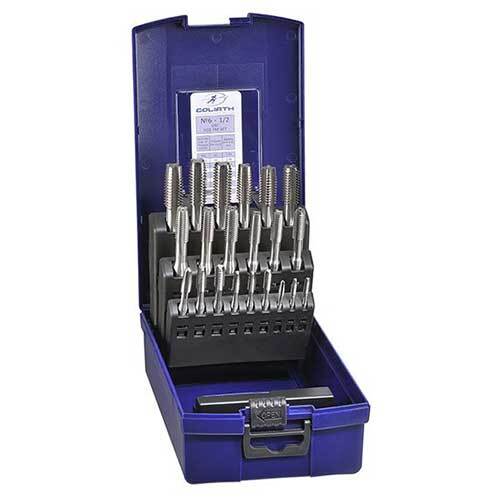 Goliath ETDS02 No 6 - 32 - 1/2" UNC Tap Set - HSS,