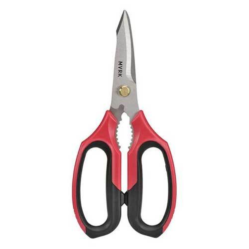 MVRK 206mm Multi-Function Scissors Stainless Steel