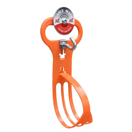 MSA Cable Mate Magnetic Lead Holder Orange Strap - MSACM10