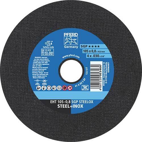 Pferd Extra Slim Cut-Off Wheel Premium Steelox 100 x 0.8mm - Pack of 25