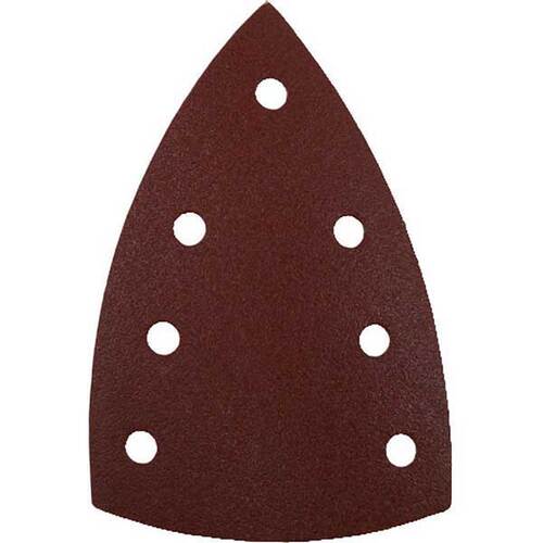 Pferd Delta Type Velstick Disc 7 Hole Al Oxide 100 x 145mm 40 Grit - Pack of 100