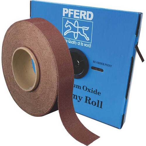 Pferd General Purpose Economy Roll - Al Oxide 25mm x 50m 40 Grit 47300037