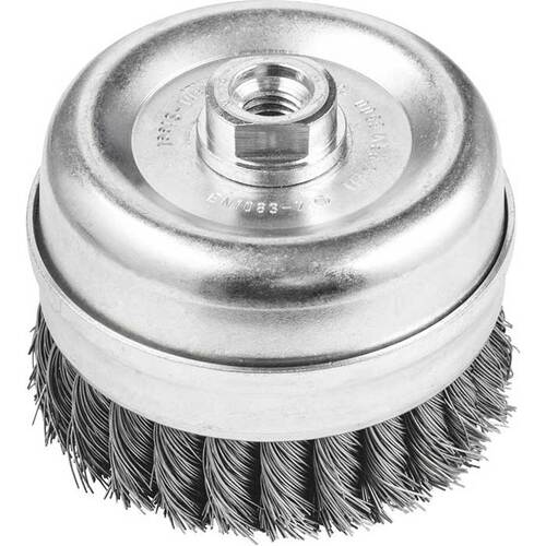 Pferd Cup Brush Twist Knot Steel Combitwist 125mm M14 Thread 79168124