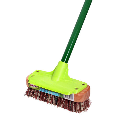 Sabco SAB57501 Timber Deck Scrub With Handle - 200mm