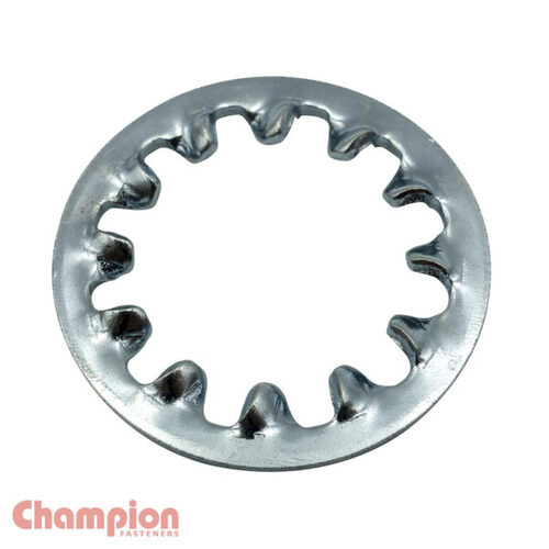 Champion ISW10 Internal Star Shakeproof Washer 5/8" Zinc - 100/Pack