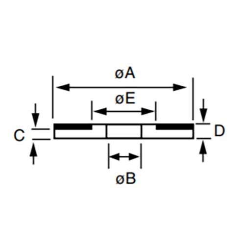 Mackay Recessed Flange Washer M15286