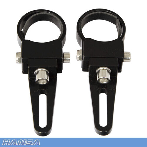 Hansa SG32-B Alumimium Bracket (Pair) 32mm - Black