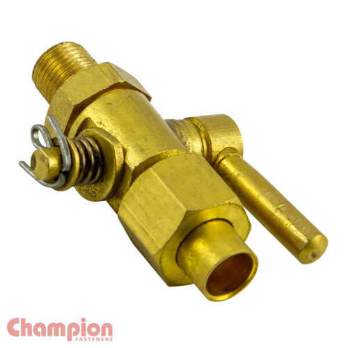 Champion T3-0502 Solder On Lever Tap Brass 5/16 x 1/8"