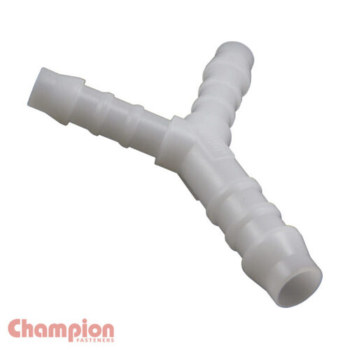Champion NHC34 Vacuum Connector Reducing 'Y' Piece 6mm-8mm-6mm - 25/Pack