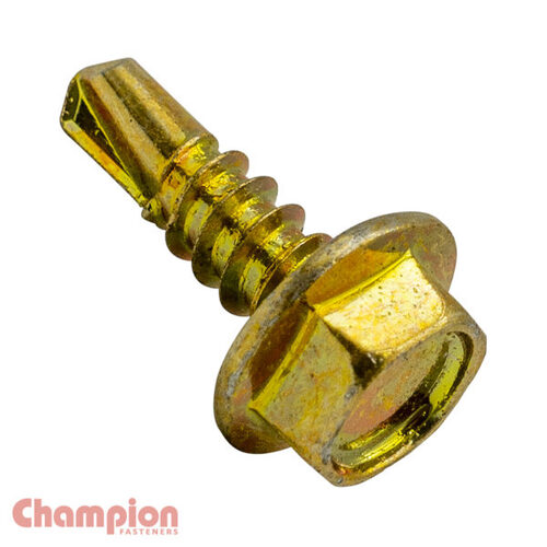 Champion SDS8 Self Drilling Screw Hex Head 4.8 x 16 x 16mm - 100/Pack