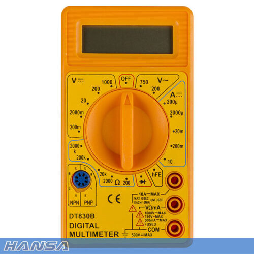 Hansa HT830B Digital Multimeter - Small
