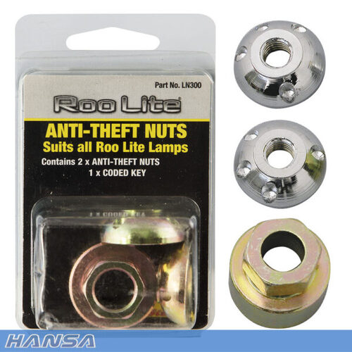 Hansa LN300 Roo Lite Anti-Theft Nuts (Set) - Metric