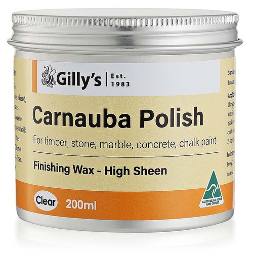Gilly Carnauba Polish Clear 200ml