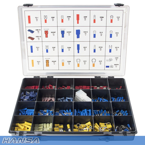 Hansa TK340 Professional Terminal Kit - 400 Pieces