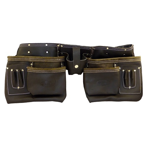 TTL 12 Pocket Leather Nail Bag - NB001