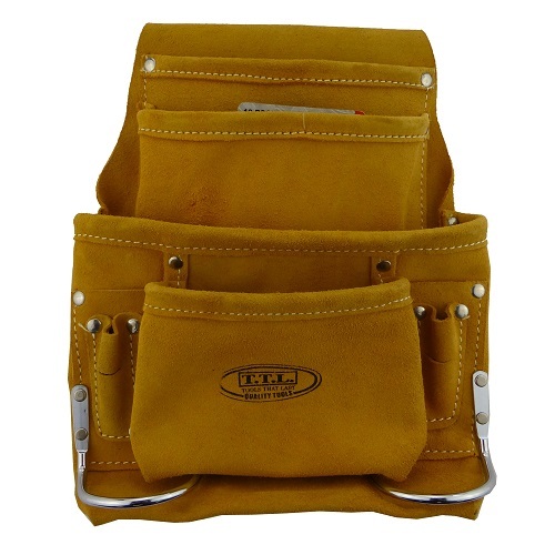 TTL 10 Pocket Suede Nail Bag - NB10SL