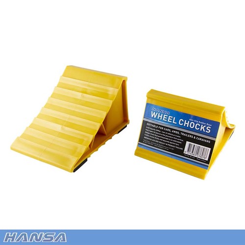 Hansa WC-425 Wheel Chocks Pair 110 x 120 x 205mm
