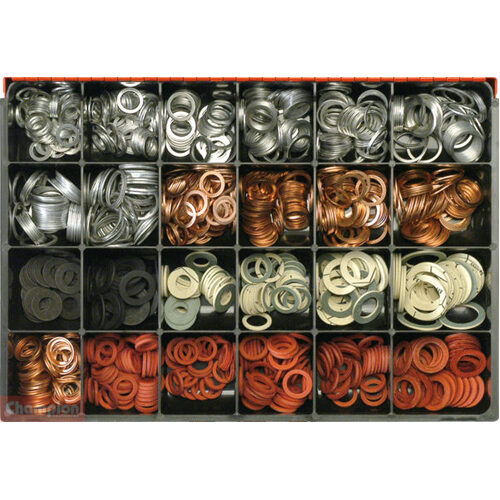 Champion CA2140 Sump Plug Washer Master Kit - 1015 Pieces