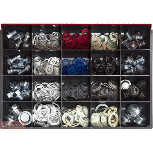 Champion CA2436 Drain (Sump) Plug & Seals Master Kit - 438 Pieces