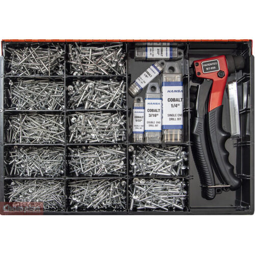 Champion CA5502 Aluminium Blind Rivet Master Kit