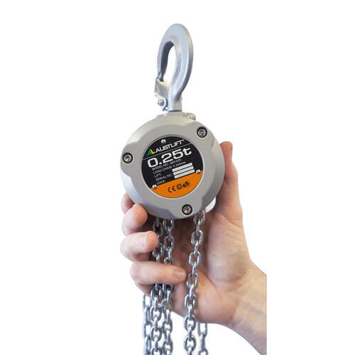 Austlift Chain Block Dynoblock 360° 0.25Tonne (250kg) x 2.5m