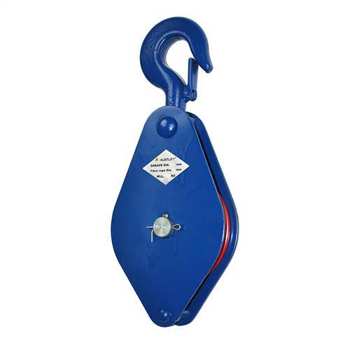 Austlift Sheave Block 250kg 75 x 6mm Steel