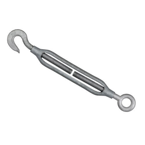 Austlift 6 x 100mm Turnbuckle Hook & Eye Forged Steel / Galvanised, JIS